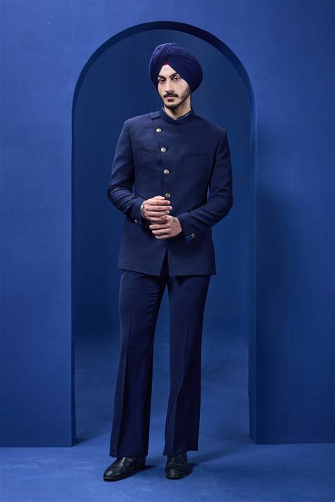 Bandhgala Set – Sarab Khanijou