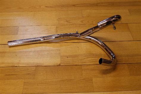 AJS/Matchless Siamese Exhaust Pipe 500/600cc CSR Competition 2 into 1 ...