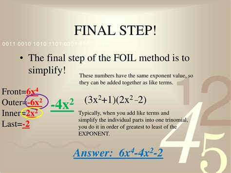 Image result for Foil Method Steps