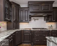 Image result for Kitchen Colors with Dark Brown Cabinets