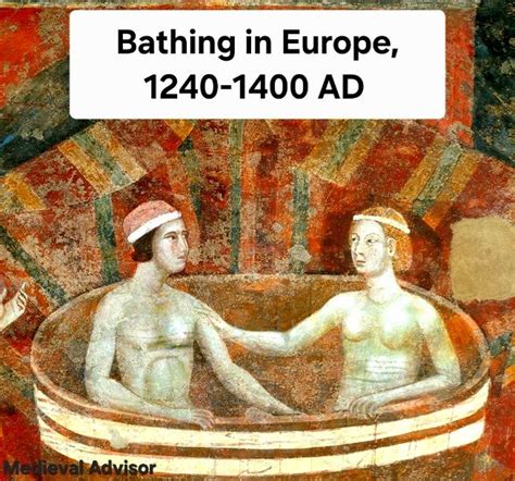 Image result for Medieval Bathing
