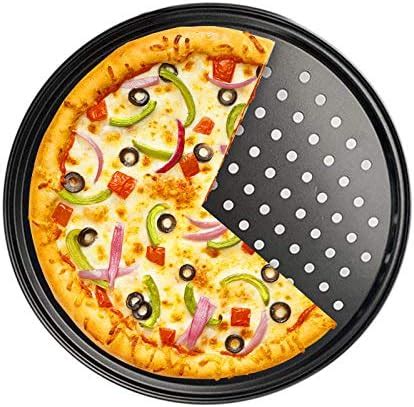 Buy SHAFIRE Carbon Steel Pizza Baking Pan - 1 Piece Online at Low ...