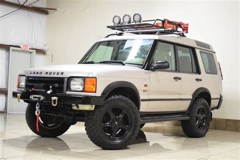 SAFARI LAND ROVER DISCOVERY 2 SE7 SERIES II LIFTED ONE OWNER WINCH 3RD ...