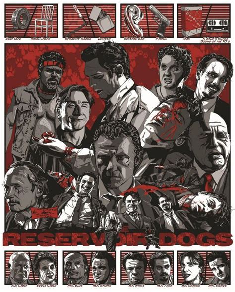 Hollywood Movie Poster - Reservoir Dogs - Art Prints by Joel Jerry ...