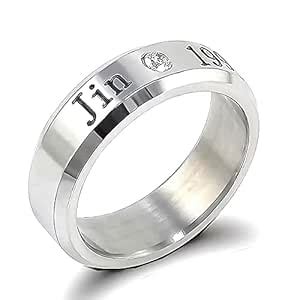Buy University Trendz Bangtan Stainless Steel Ring - Kpop Jin Name ...