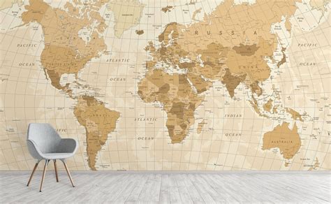 World Map Wall Mural 的图像结果