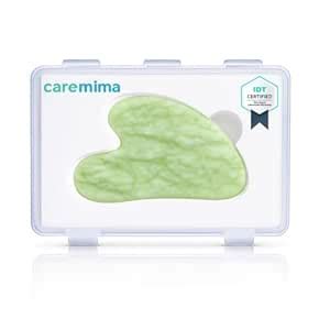CAREMIMA by SKINROTH Mint Green Jade Gua Sha Stone for Face & Body ...