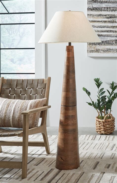 Foundry Select Kathren Floor Lamp & Reviews | Wayfair in 2025 | Brown ...