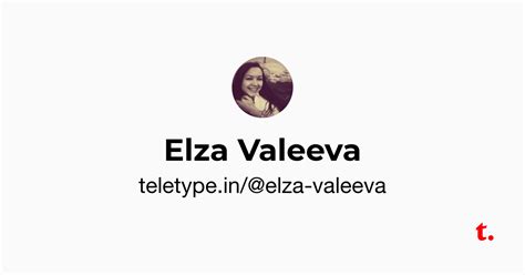Elza Valeeva — Teletype