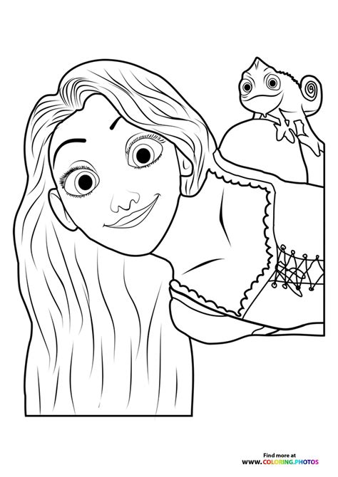 Tangled Coloring Pages Maximus Gacaps [2025]
