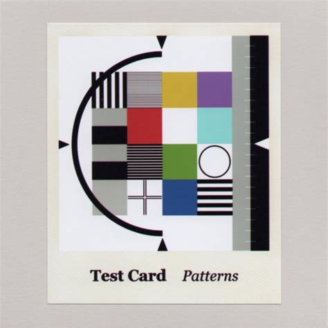 Test Card Pattern 的图像结果