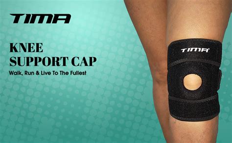 Tima Patella Knee Support Cap for Gym, Running, Ligament Injury, Sports ...