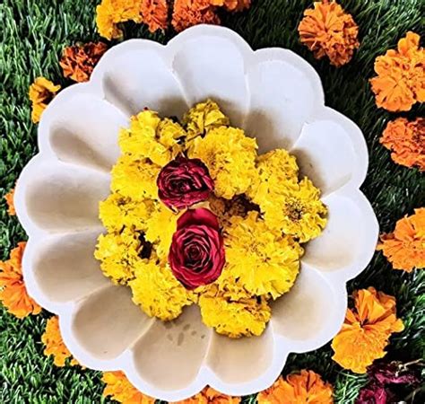 Buy R&M RM 6inch Marble Bowl Set of 2 by Rameshwaram Marble | Marble ...