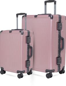 SWISS MILITARY Kinetic Set of 2 (55 cm + 65 cm) Premium Hard Trolley ...