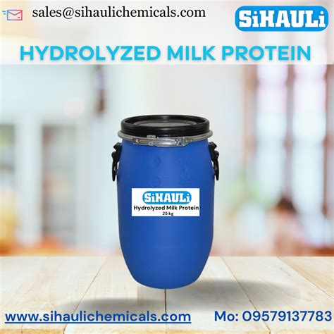 Hydrolyzed Milk Protein | Manufacturers & Exporters from Vasai Mumbai ...