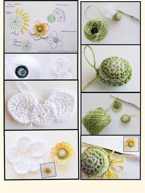 Image result for Basic Crochet Flower Tutorial