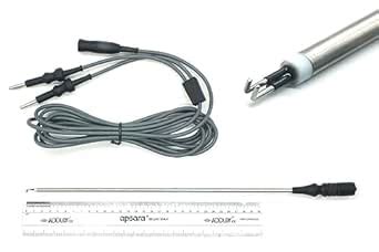ADDLER LAPAROSCOPIC BIPOLAR HOOK 5MM WITH BIPOLAR CABLE ENDOSCOPY ...