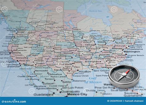 Image result for America Map with Compass