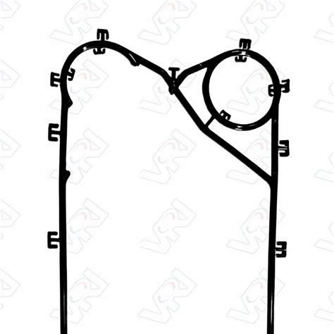 PHE Gaskets - M10M PHE Gasket, Clip on Type Plate Heat Exchanger Gasket ...