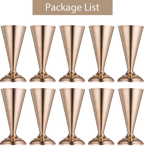 Buy Sziqiqi Trumpet Vase Floral Centerpiece Riser Stand for Wedding ...