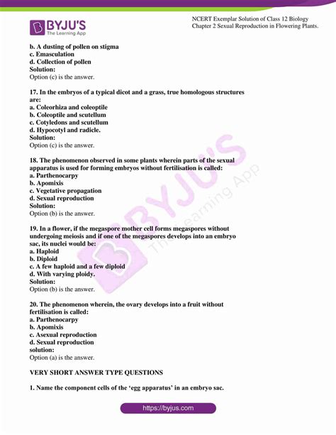 Image result for Class 12 Biology Chapter 2 Exercise