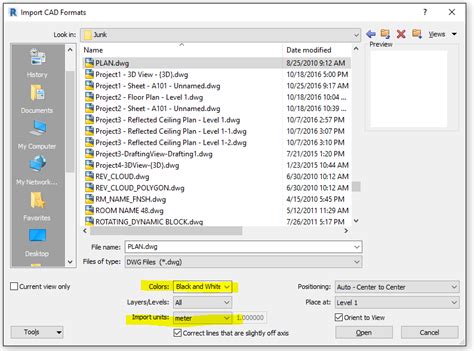 Image result for Using DWG File in Revit