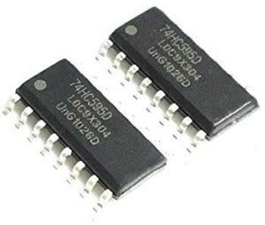 EMERGING TECHNOLOGIES 10 PCS 74HC595D IC SMD 74HC595 Shift Register for ...