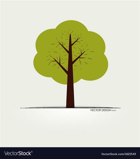 Abstract tree Royalty Free Vector Image - VectorStock