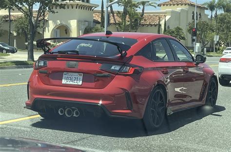 2023 Civic Type R On Road Sighting in Rallye Red (@ Torrance, CA) | CivicXI - 11th Gen Civic ...