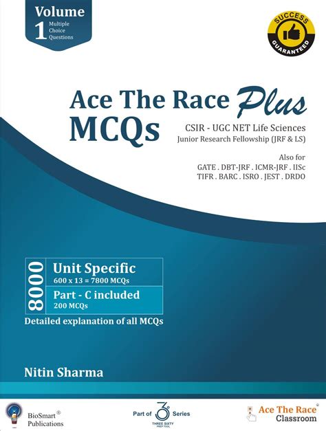 Buy Ace The Race - Plus: MCQs for CSIR UGC NET Life Sciences (JRF & LS ...