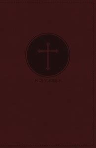 NKJV, Deluxe Gift Bible, Leathersoft, Burgundy, Red Letter, Comfort ...