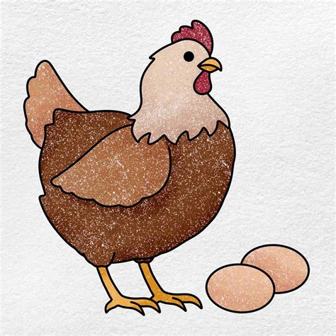 How to Draw a Chicken: Step-by-Step Guide for Beginners
