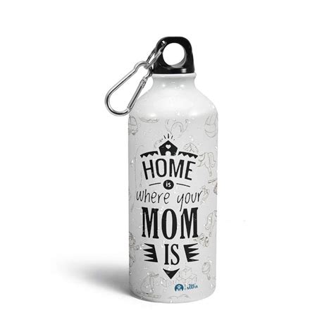 Tee Mafia® Home Is Where You Mom Sipper Bottle | Family Bottle ...