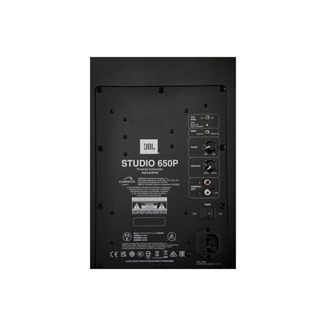 JBL Studio 650P - 10 Inches 500W Powered Subwoofer – AV Shack