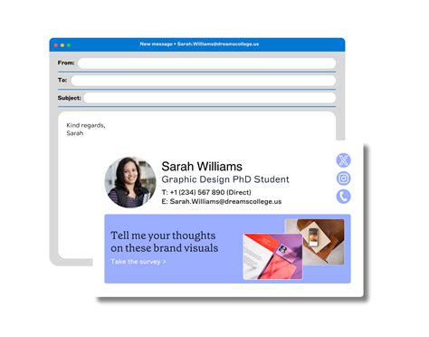 Academic Email Signature Format – DFXDX