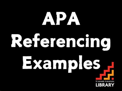 Image result for Examples of APA Referencing Style