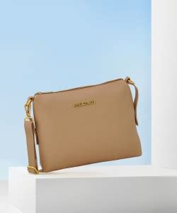 Bagsy Malone Beige Sling Bag Super Iconic Beige Sling Beige - Price in ...