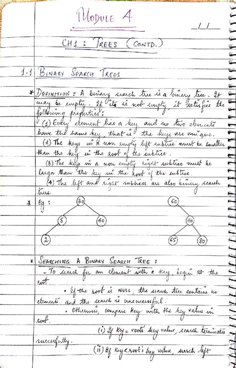 Module 4 CH1: Binary Search Trees and Selection Trees Overview - Studocu