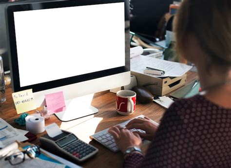 Mockup copy space blank screen concept | Free Photo