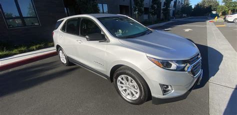 2019 Silver Chevrolet Equinox | Xscape Rentals | San Francisco Car Rental