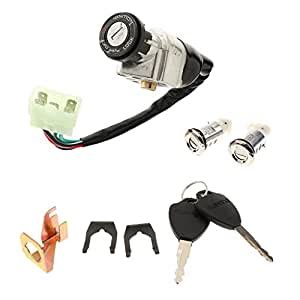 Rare Ignition Key Switch Set for Honda GY6 125cc 150cc ATV Scooter 5 ...