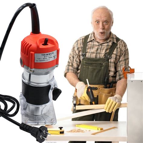 Buy 110V 14 Electric Wood Trimmer Wood Router Tool Woodworking Joiner ...