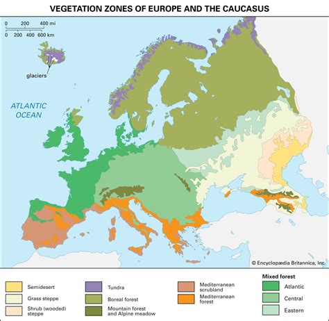 Climate Zones Of Europe