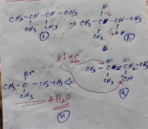 Explain the mechanism of the following reaction - Brainly.in