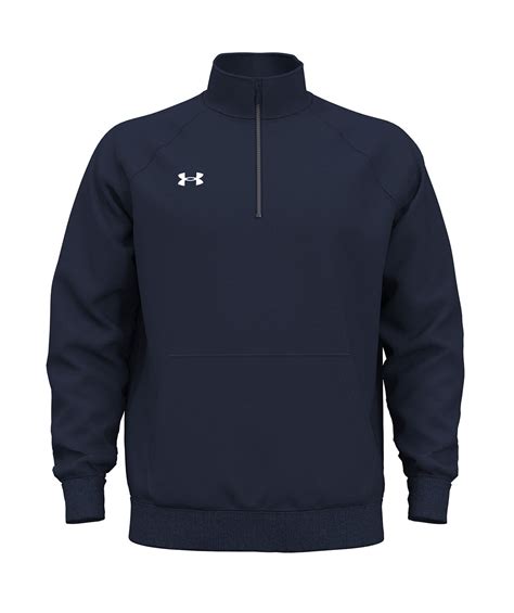 Custom Under Armour Mens Rival Fleece Quarter-Zip