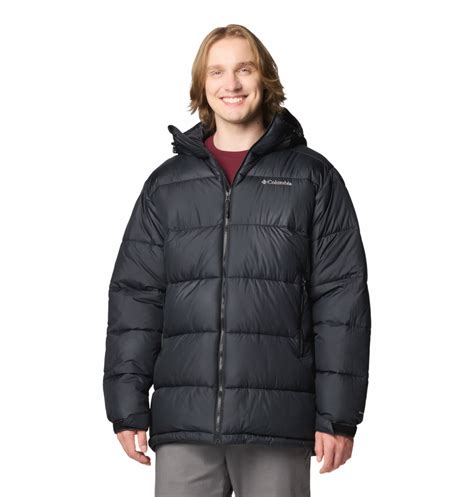 Columbia Men Black OmniHeat Reflective Pike Lake Parka Jacket