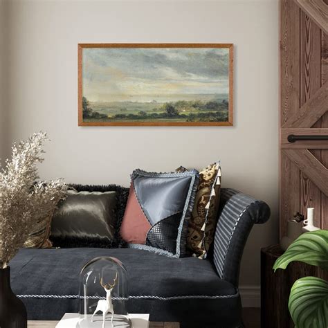 Buy Unframed Rolled Vintage Farmhouse French Country Bedroom Wall Decor ...