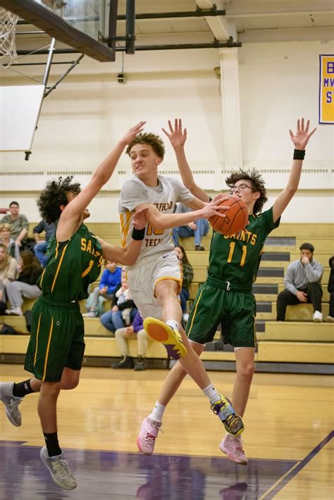 Westfield Tech vs St. Mary's Boys Basketball - masslive.com