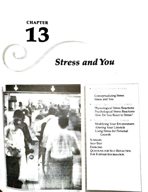 Stress - Psychology For Living - Studocu