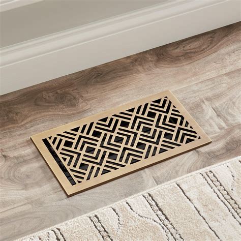 Beelman Brass Oversized Floor Register | Floor registers, Wall ...